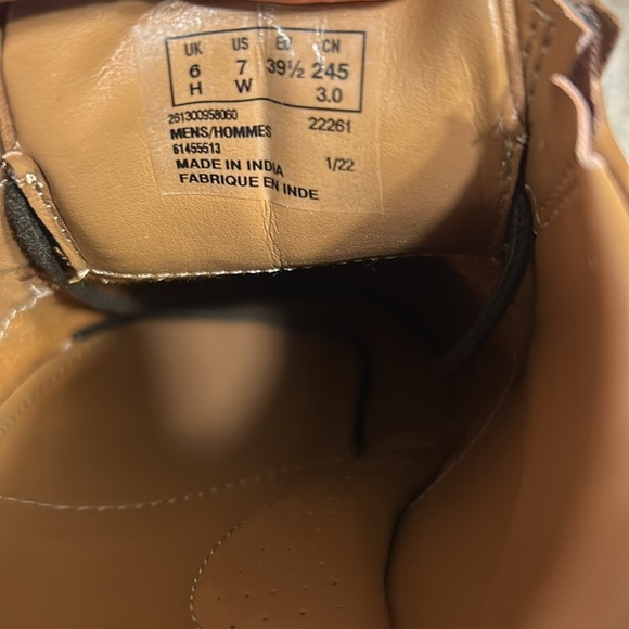 Clark’s shoes,men 7W, leather,NEW,TILDEN WALK , dark tan,Oxford,classy,comfy, - Picture 11 of 13